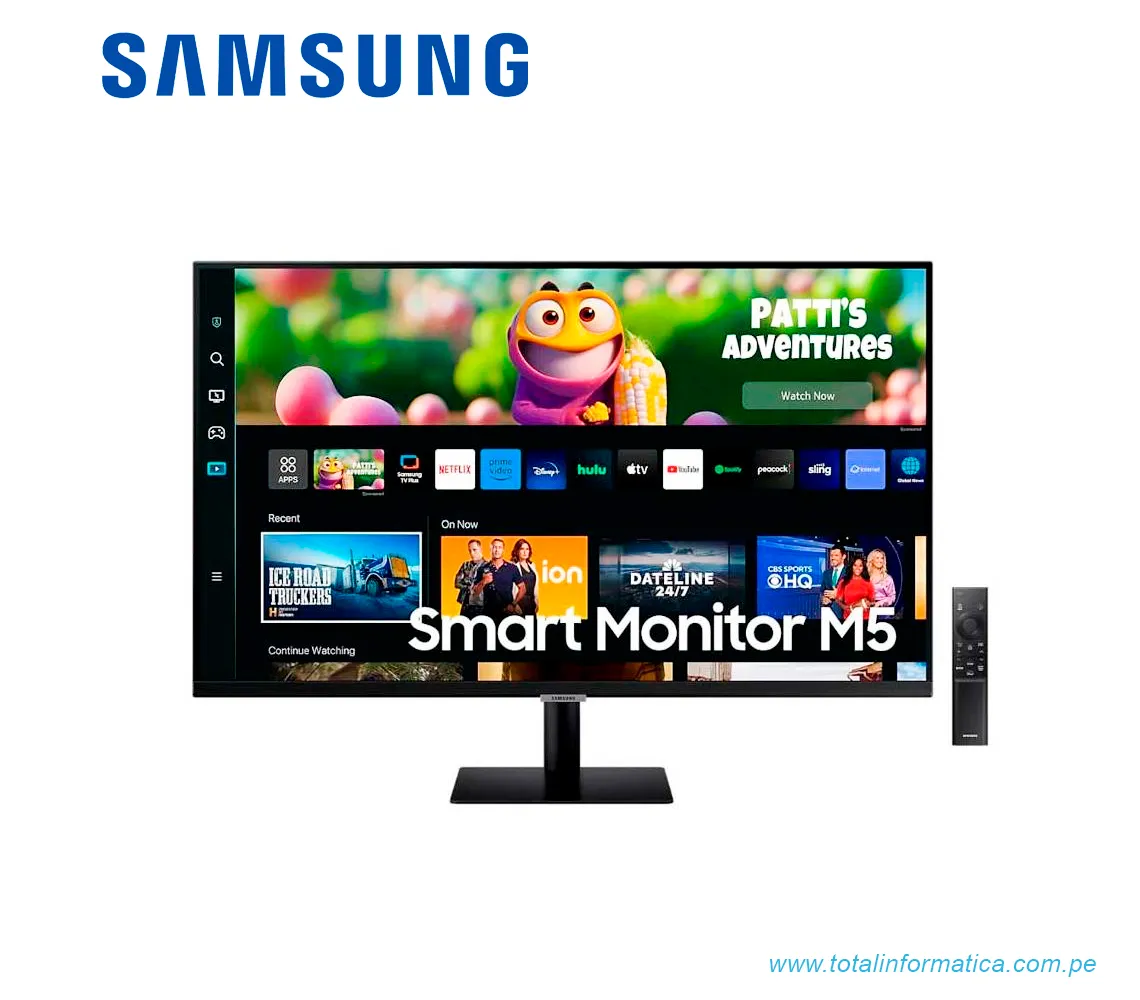 MONITOR SAMSUNG INTELIGENTE M5 32" FHD APPS WIFI -LS32CM502ELXPE - imagen 4
