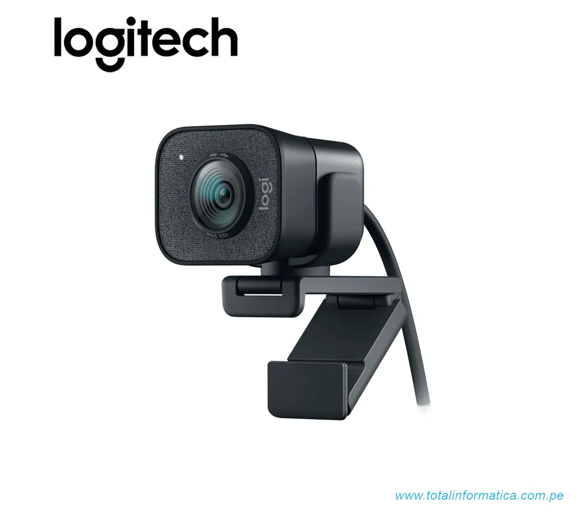CAMARA WEB LOGITECH STREAMCAM PLUS, 1920X1080 PIXELES, FULLHD, USB, NEGRO(960-001280) - imagen 1