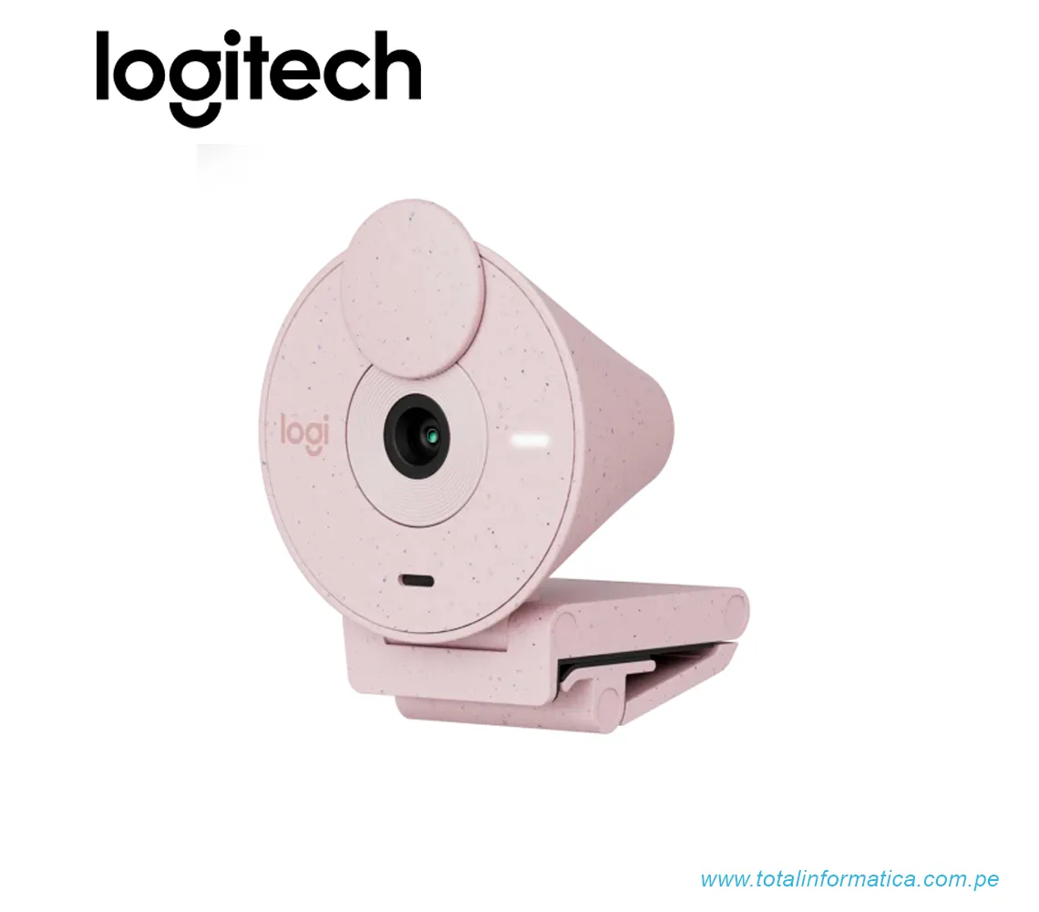 CAMARA LOGITECH BRIO 300, FHD 1080P, USB-C, ROSA(960-001446) - imagen 4