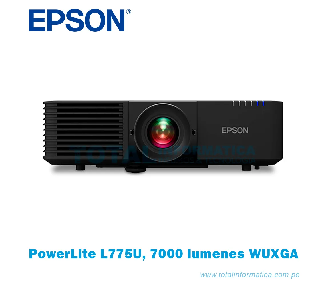 PROYECTOR EPSON LÁSER POWERLITE L775U, 7000 LUMENES WUXGA - imagen 1