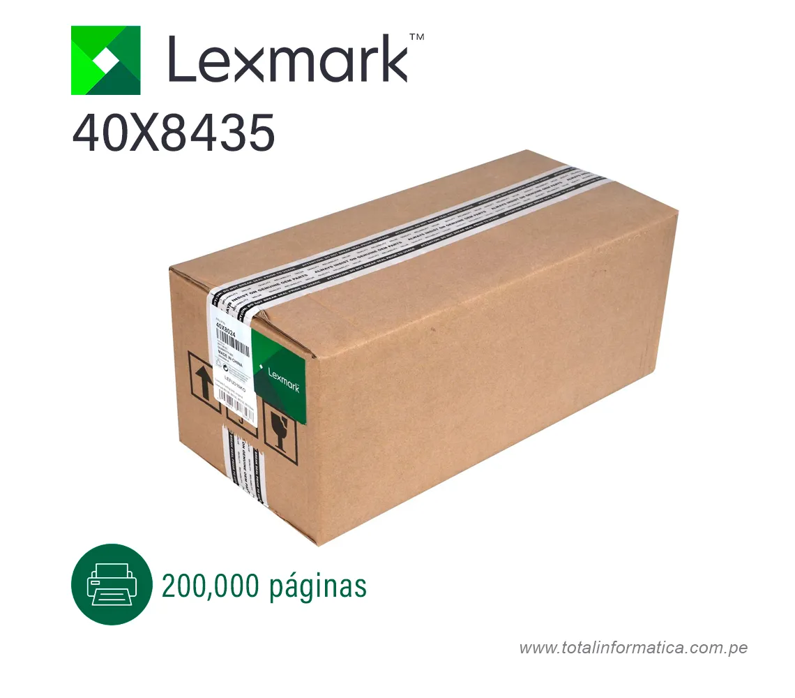 KIT DE MANTENIMINETO LEXMARK 40X8024  200,000PG - imagen 2