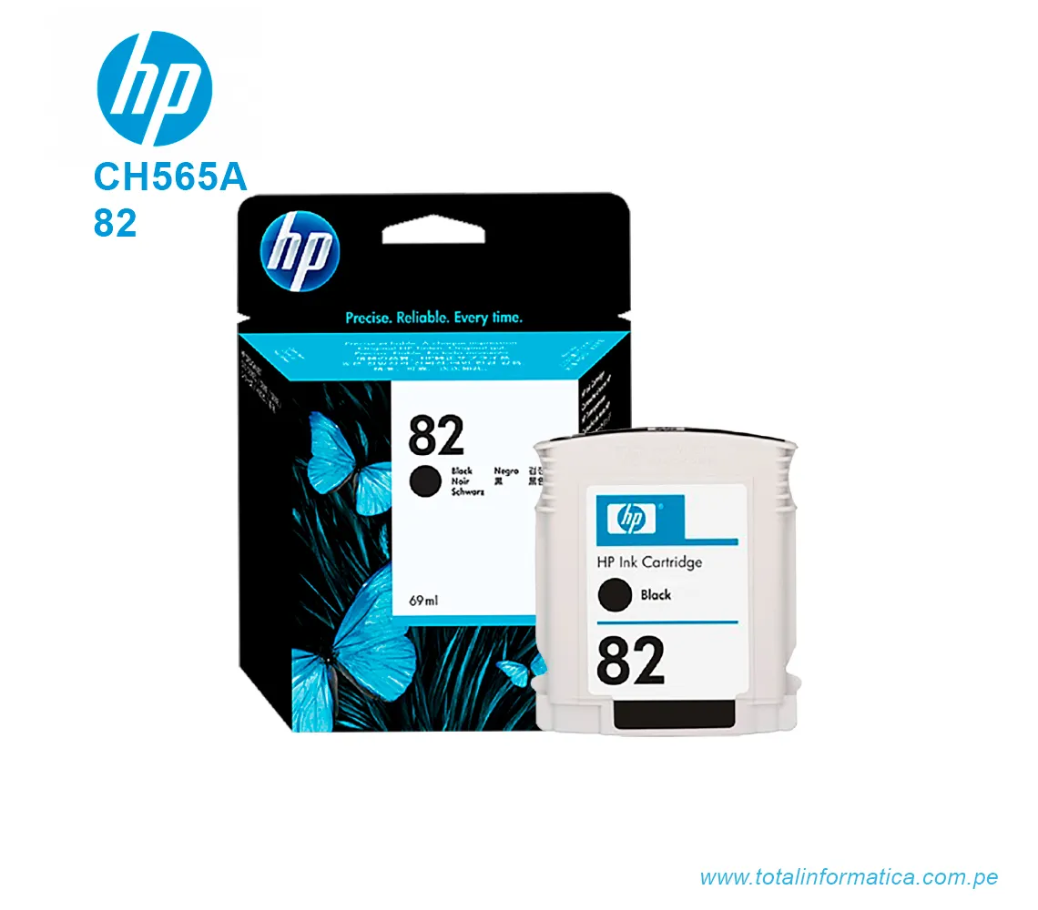 TINTA HP 82 BLACK 69 ML ( CH565A ) DESIGNJET 510 - imagen 2