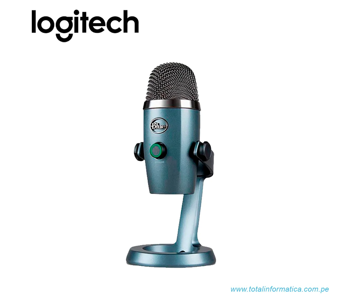 MICROFONO BLUE YETI NANO, USB STREAMING CARDIOD/OMNI, GRIS(988-000508) - imagen 3