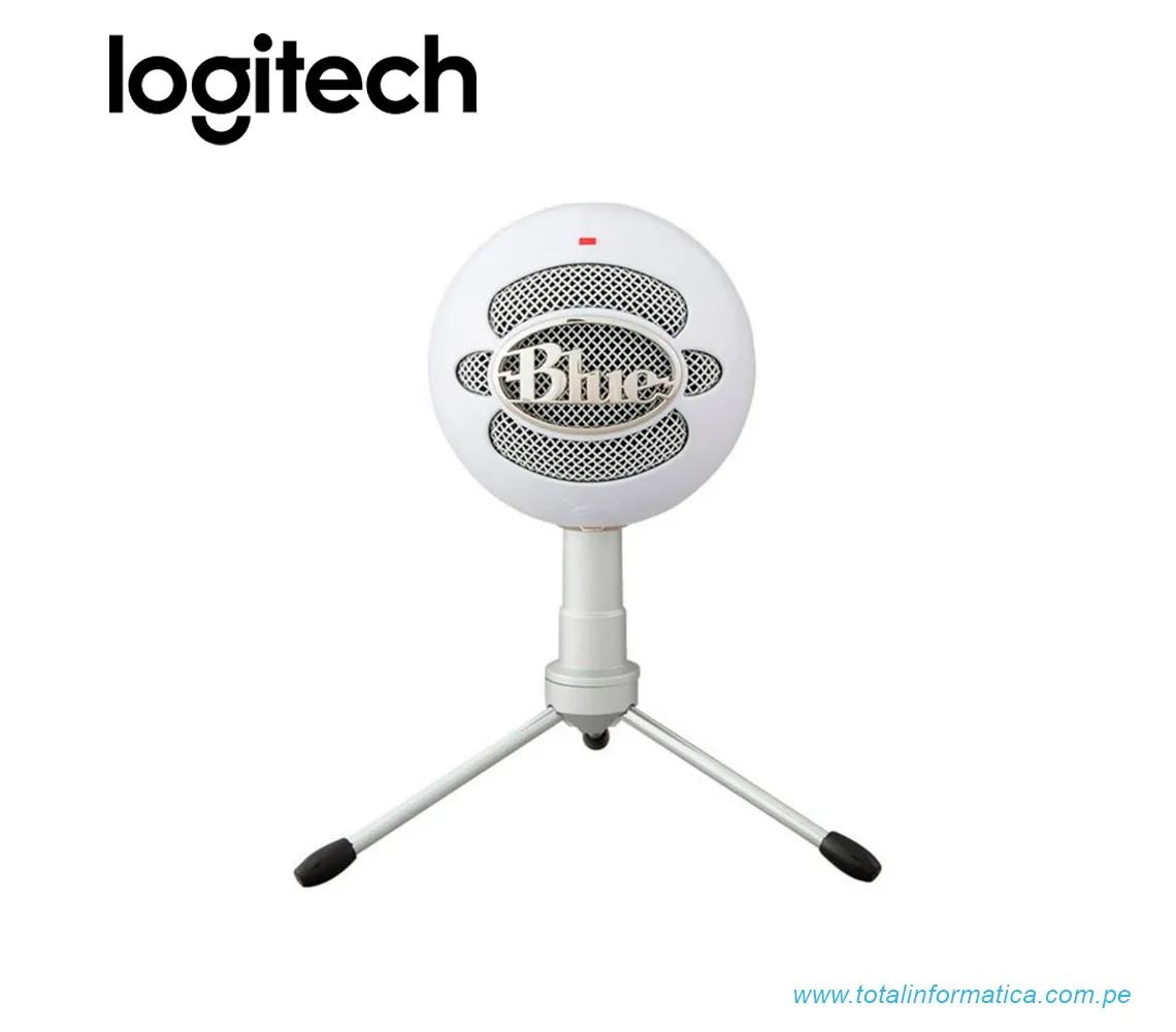 MICROFONO BLUE SNOWBALL ICE, USB, BLANCO(988-000511) - imagen 1