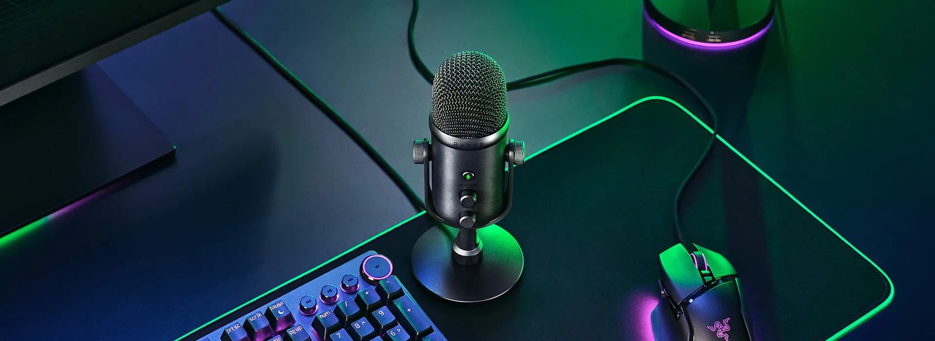 MICROFONO RAZER SEIREN V2 PRO, USB-C, STREAMING DINAMICO CARDIOIDE, NEGRO(RZ19-04040100-R3U1) - imagen 5