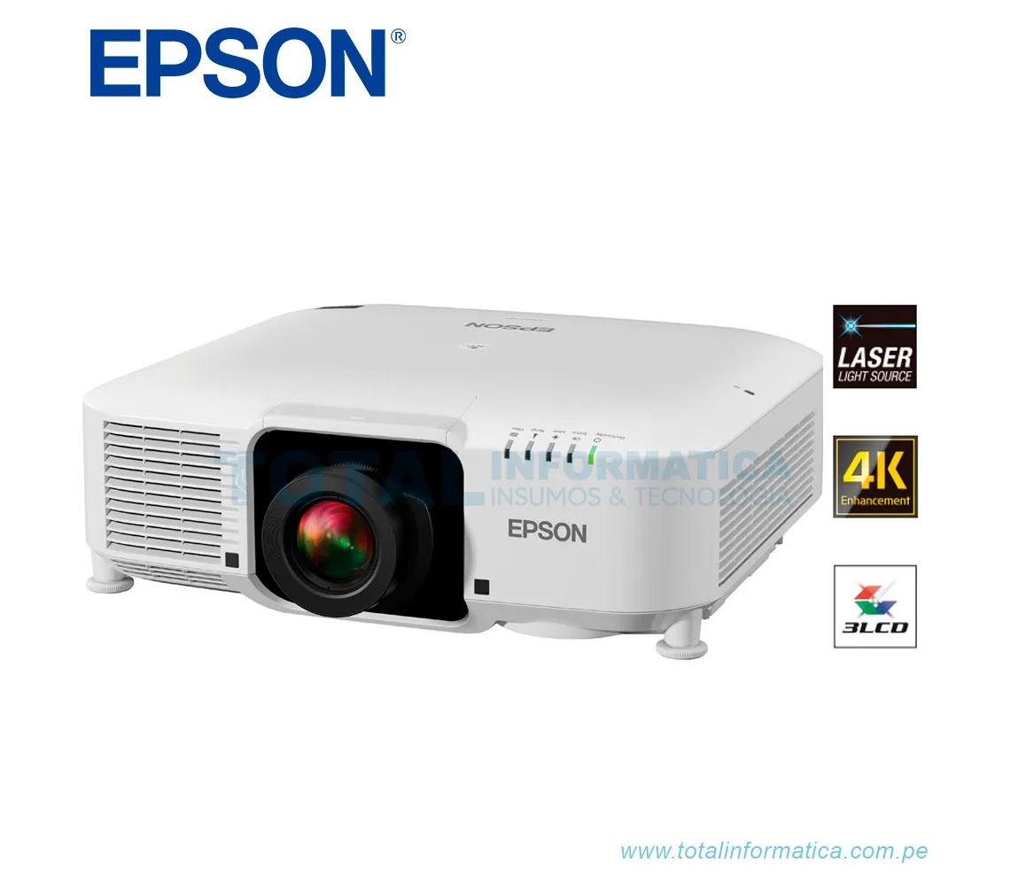 PROYECTOR EPSON LÁSER EB PU1007W, 7000 LUMENES WUXGA - imagen 2