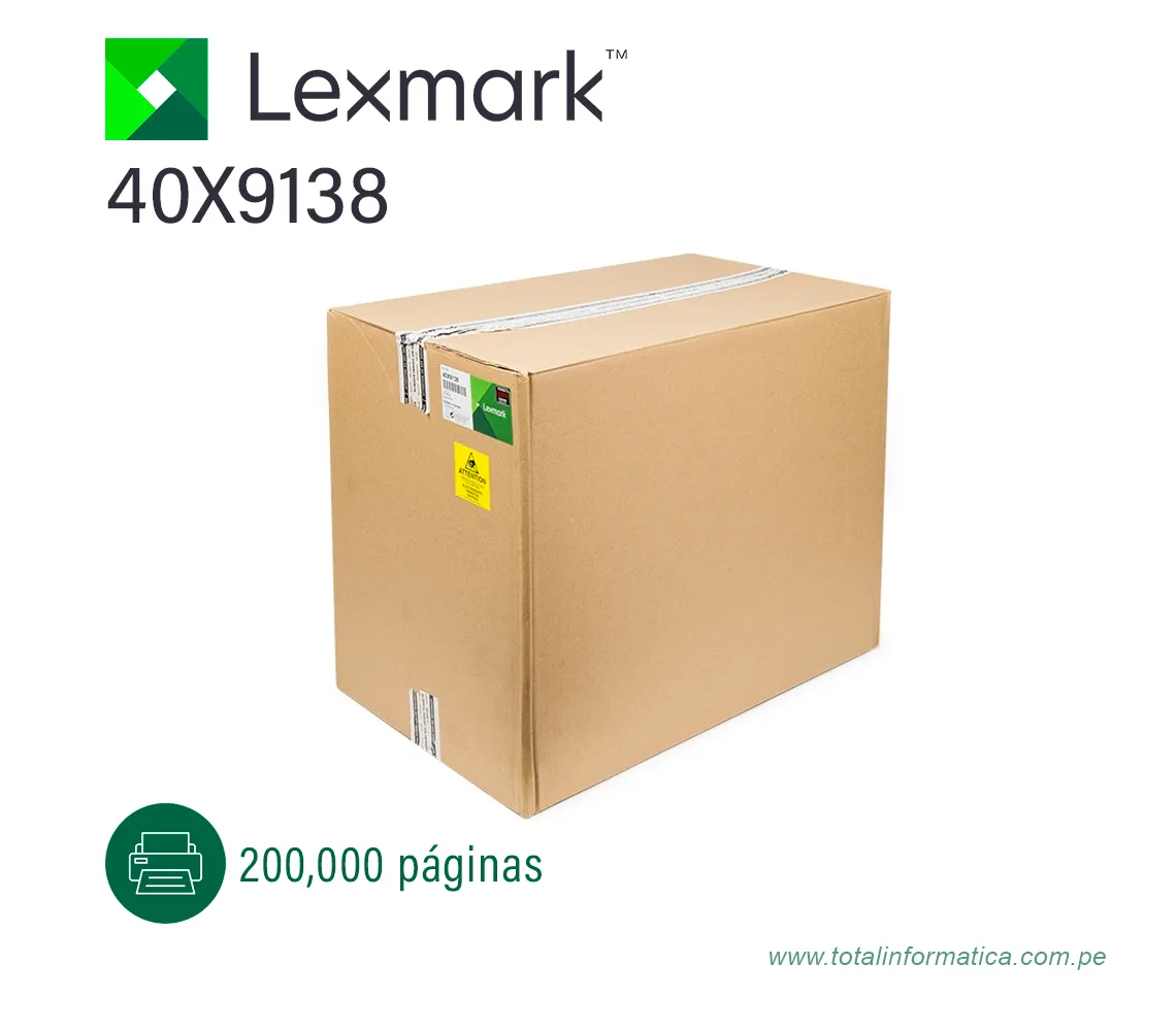 KIT DE MANTENIMIENTO LEXMARK 40X9138  200,000PG - imagen 2