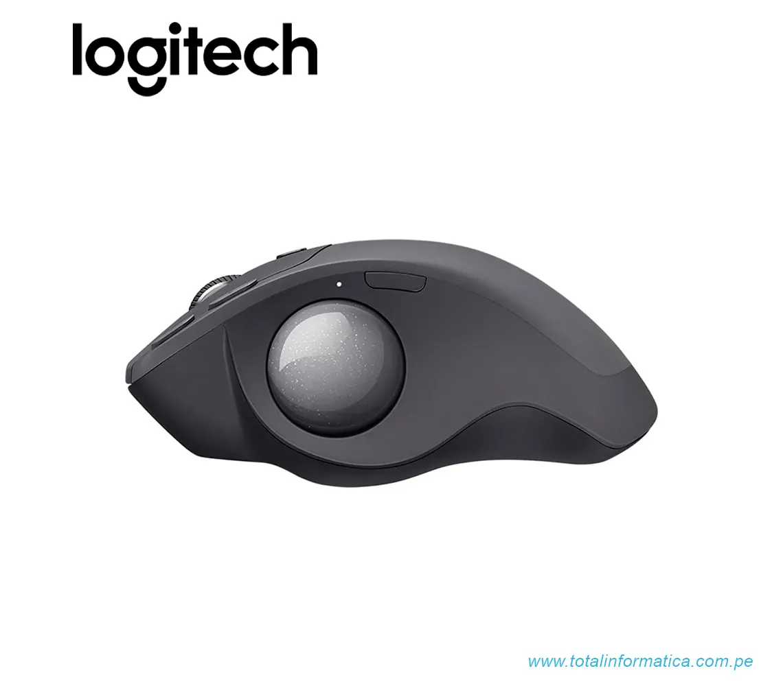 MOUSE LOGITECH MX ERGO WIRELESS TRACKBALL, RECEPTOR USB, RECARGABLE, NEGRO(910-005177) - imagen 2