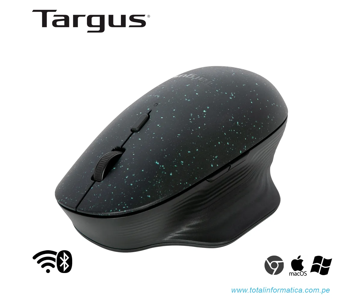 MOUSE TARGUS B586, ERGOFLIP ESCOSMART, BLUETOOTH, MULTI-DISPOSITIVO, AMBIDIESTRO, NEGRO(AMB586GL) - imagen 1