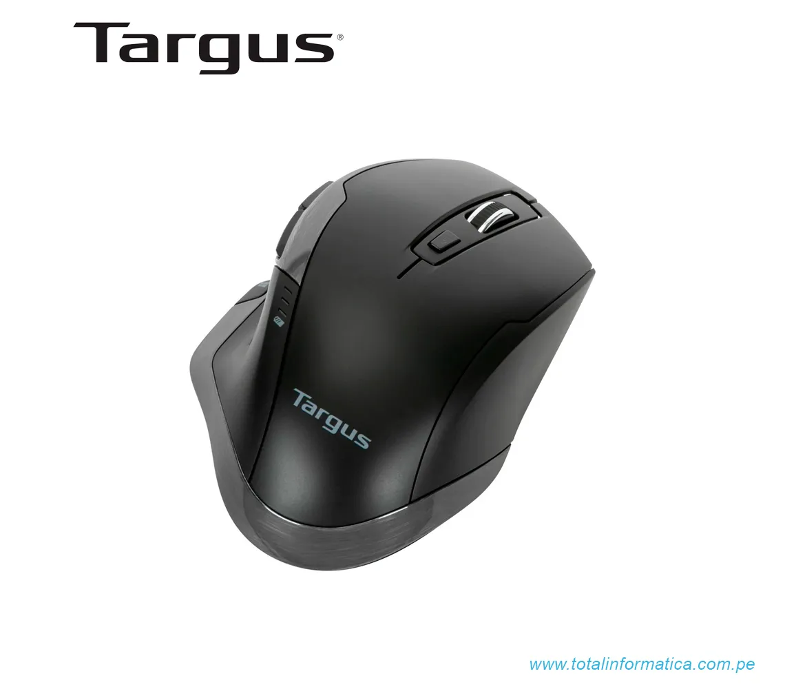 MOUSE TARGUS B584, ERGONOMICO, ANTIMICROBIAL, INALAMBRICO, NEGRO(AMW584GL) - imagen 2