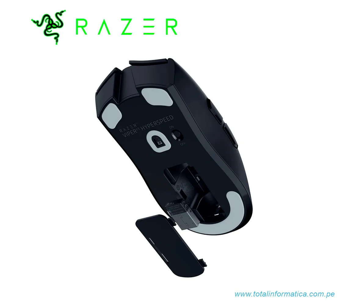 MOUSE GAMING RAZER VIPER V3 HYPERSPEED, 30K DPI, MULTI-DISPOSITIVO, INALAMBRICO 90M, NEGRO(RZ01-04910100-R3U1) - imagen 4