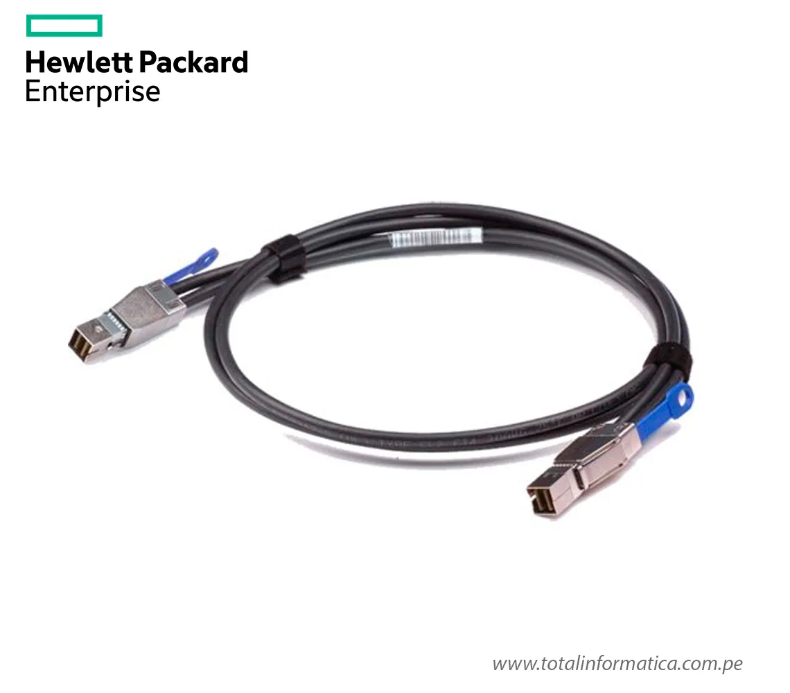 CABLE DE TRANSFERENCIA DE DATOS HPE, 2M SAS EXTREMO PRINICPAL: MINI-SAS - imagen 2