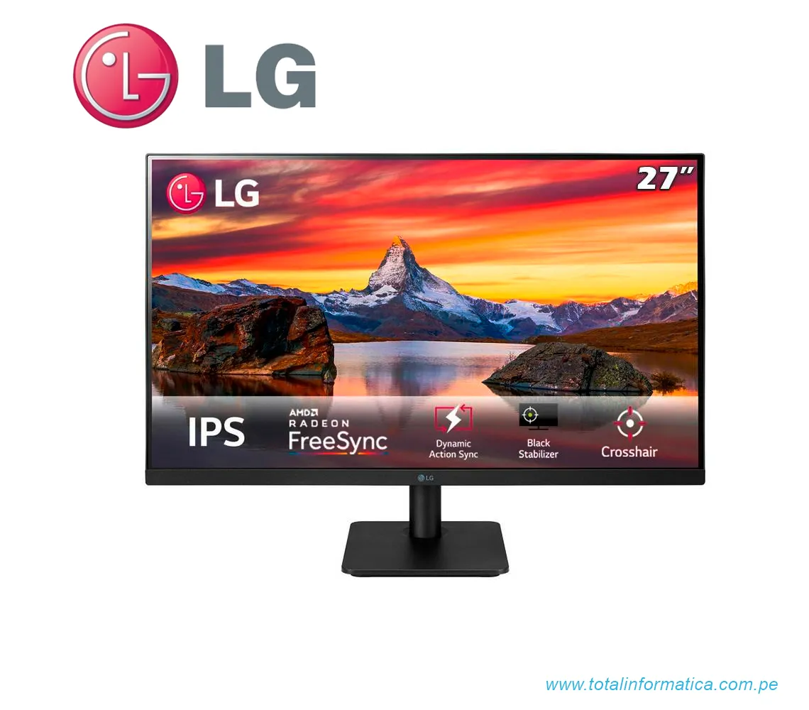 MONITOR LED LG 27" IPS MQ400 BORDERLESS - imagen 1