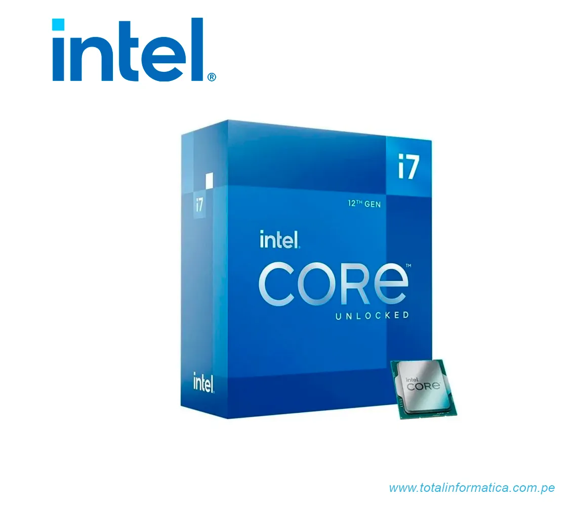 PROCESADOR INTEL CORE I7-12700K, 12G, 3.6 GHZ, 25MB, LGA1700, 125W - imagen 2