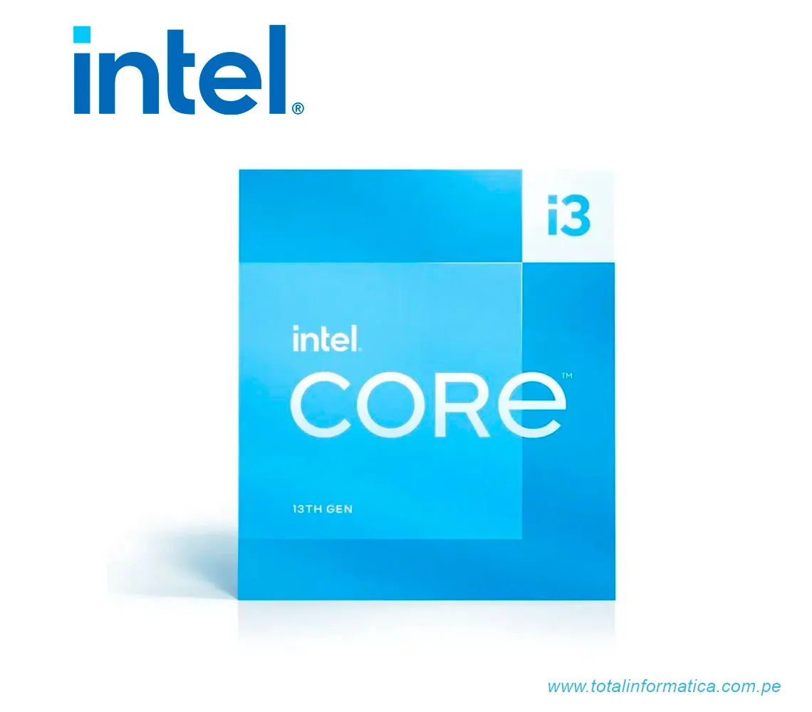 PROCESADOR INTEL CORE  I3-13100, 3.40GHZ, 12MB, LGA1700, 65W - imagen 2