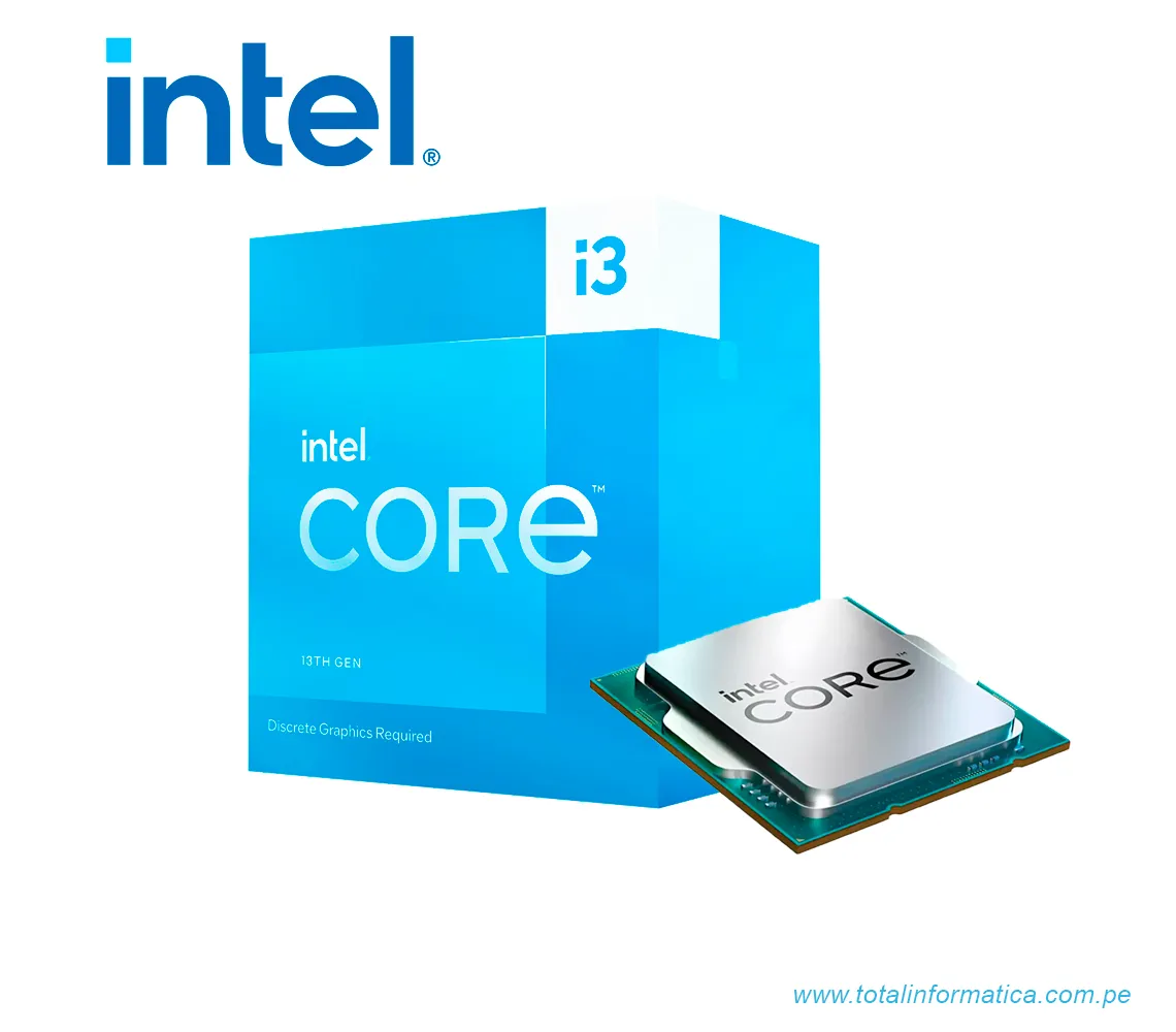 PROCESADOR INTEL CORE I3-13100F, 3.40/4.50GHZ, 12MB, LGA1700, 58W - imagen 2
