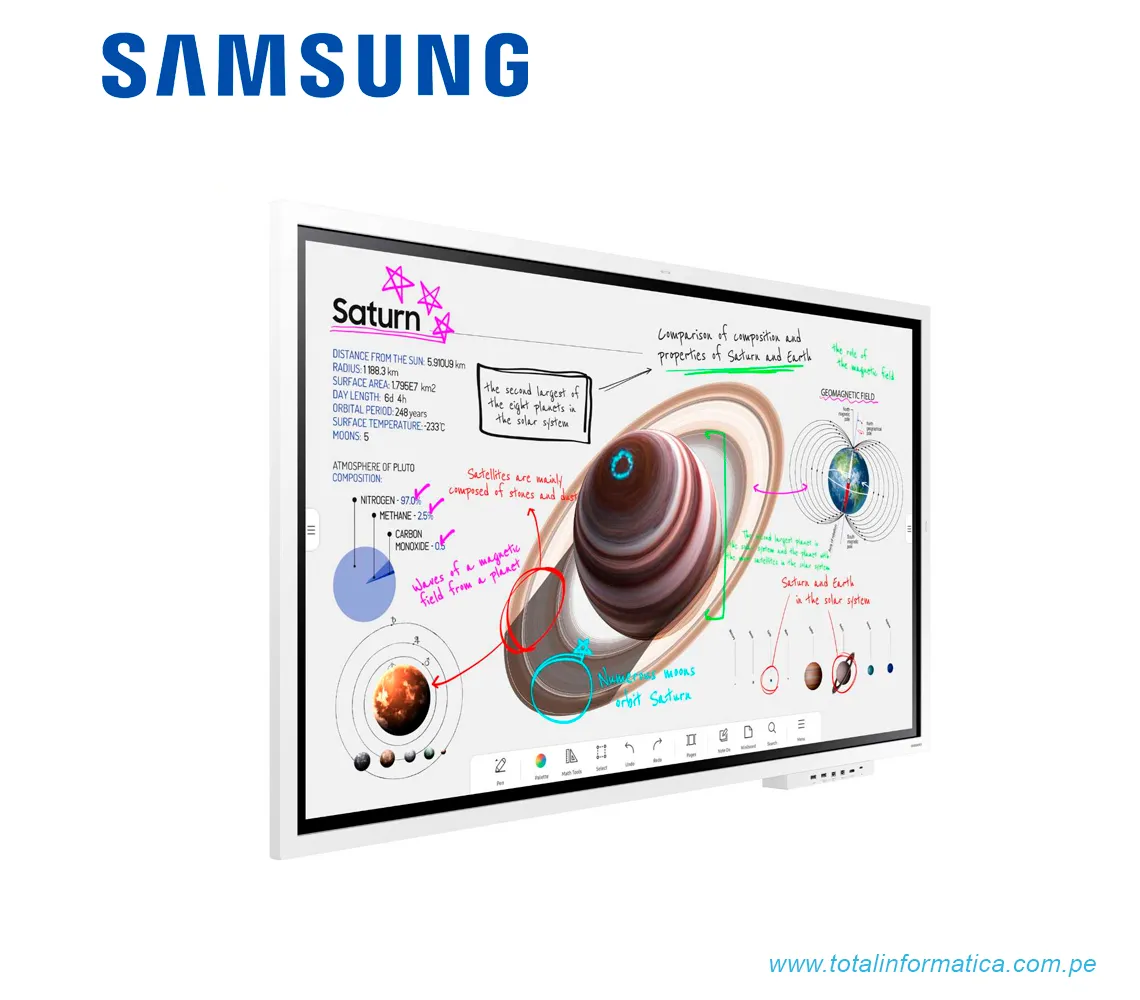 PANTALLA INTERACTIVA SAMSUNG FLIP PRO WM55B 75" UHD - imagen 4
