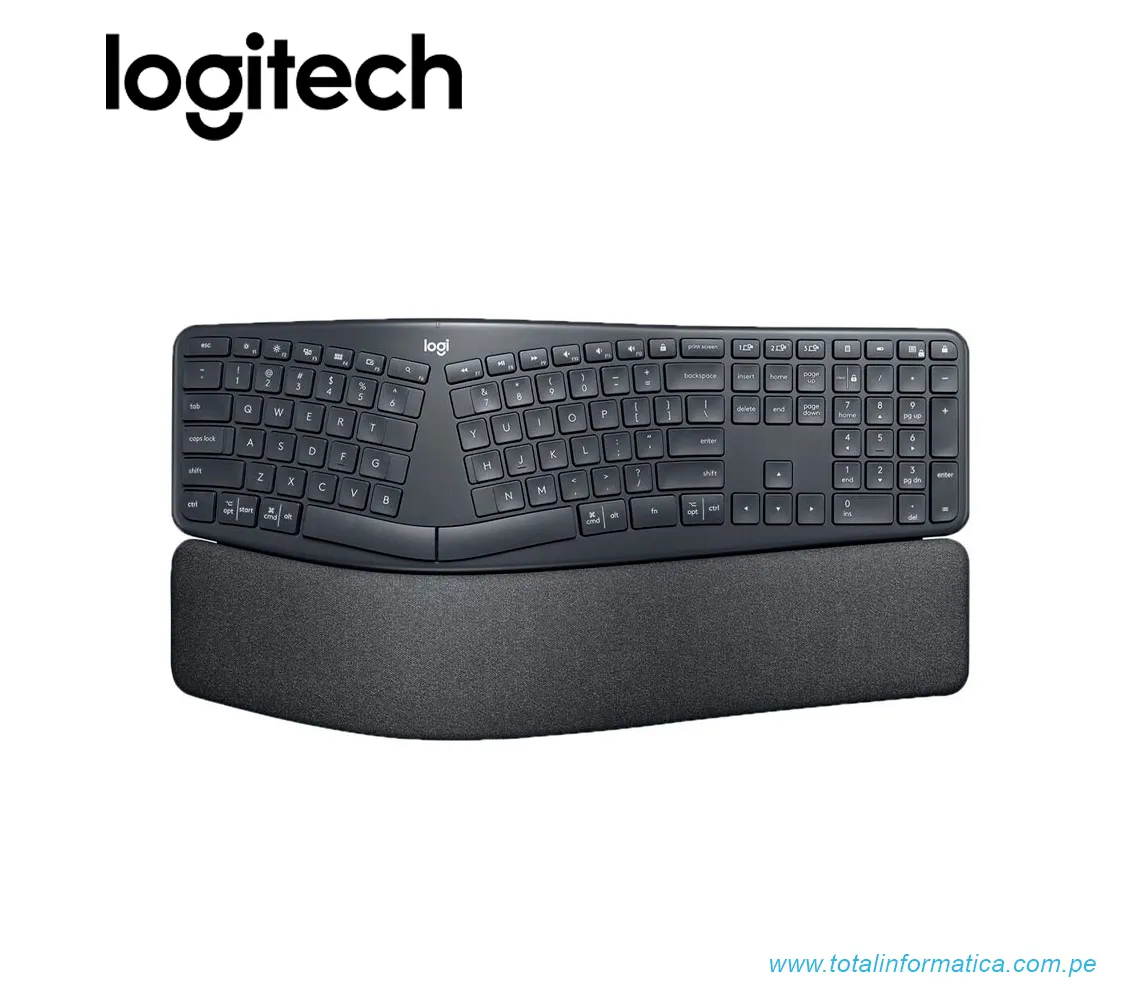 TECLADO LOGITECH K860, INALAMBRICO/BLUETOOTH, COLOR NEGRO(920-010343) - imagen 1