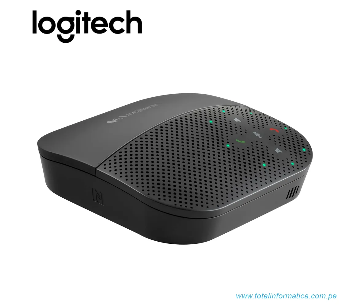 PARLANTE LOGITECH B2B P710E, MICRO-OMNIDIRECCIONAL, BLUETOOTH/USB, NEGRO(980-000741) - imagen 2