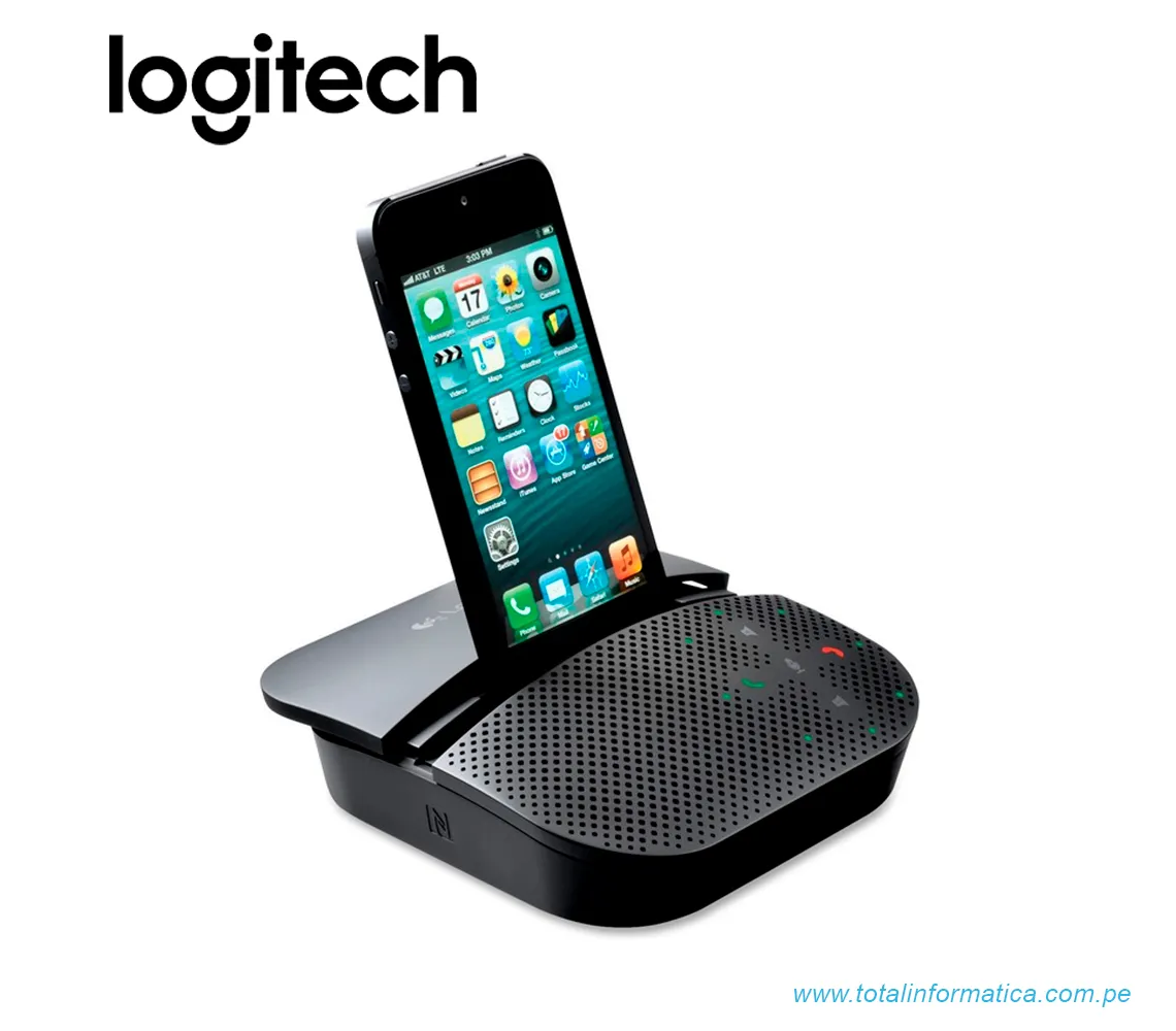 PARLANTE LOGITECH B2B P710E, MICRO-OMNIDIRECCIONAL, BLUETOOTH/USB, NEGRO(980-000741) - imagen 3