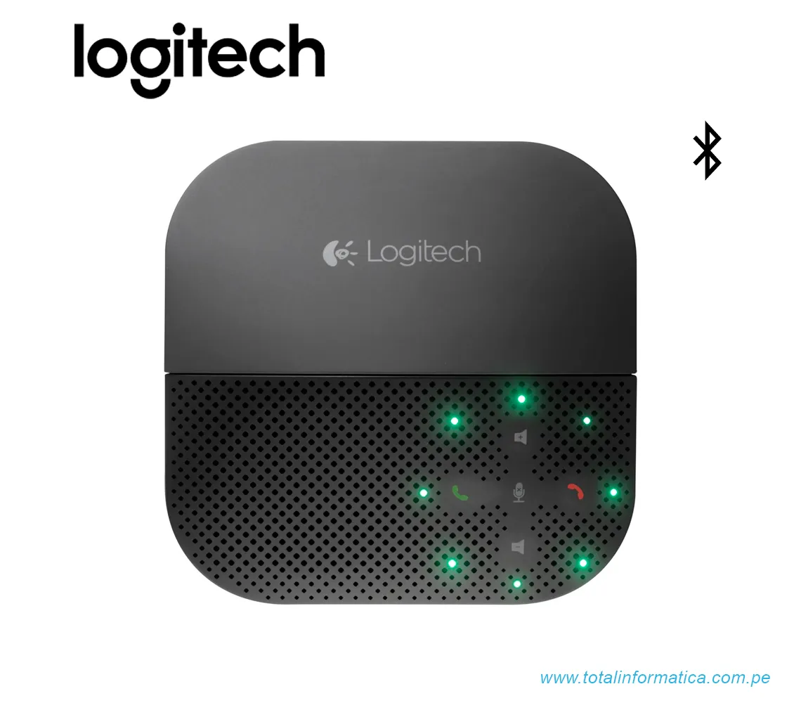 PARLANTE LOGITECH B2B P710E, MICRO-OMNIDIRECCIONAL, BLUETOOTH/USB, NEGRO(980-000741) - imagen 1