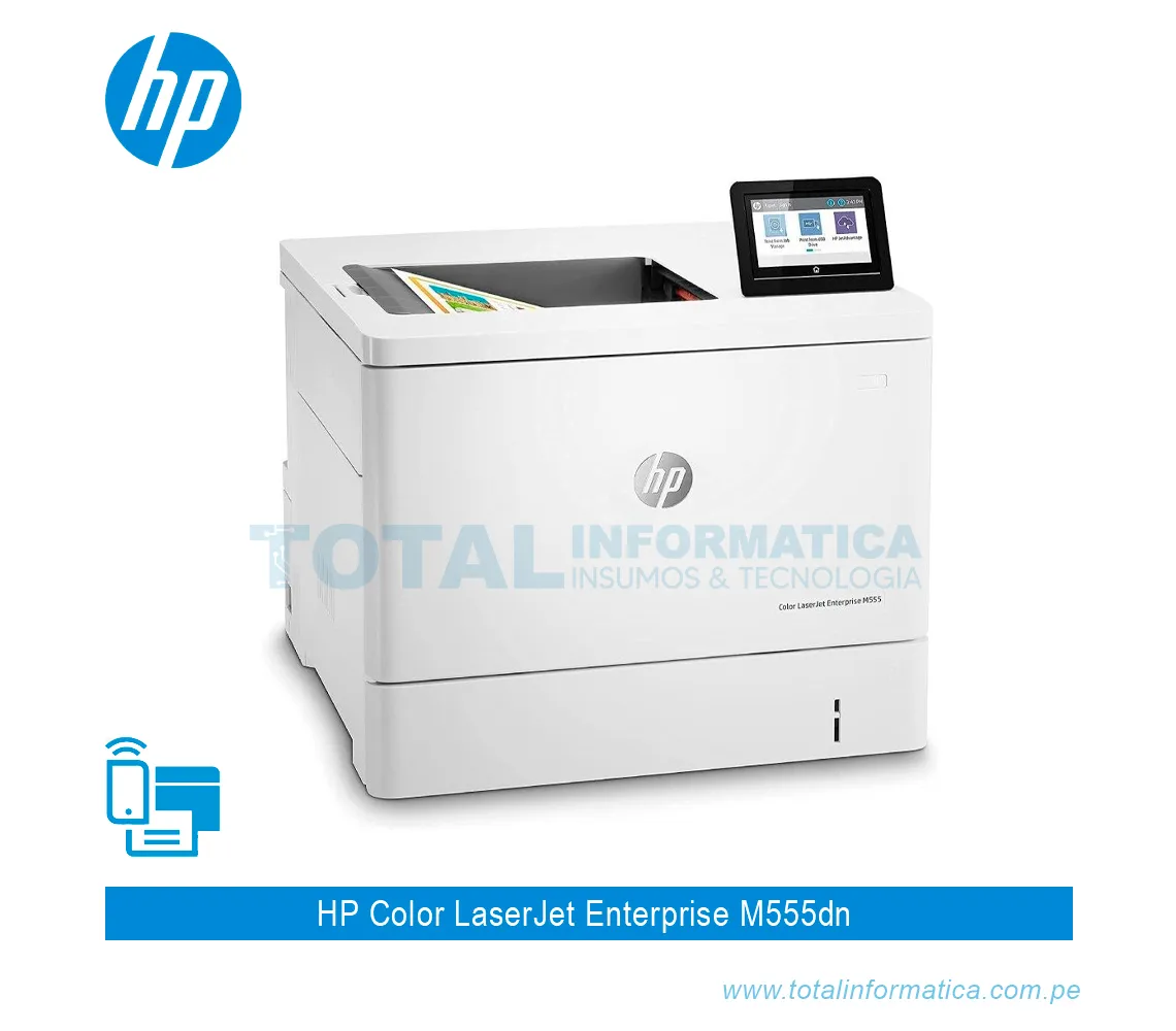 IMPRESORA HP LASERJET ENTERPRISE M555DN 7ZU78A, 40PPM, COLOR  - imagen 2