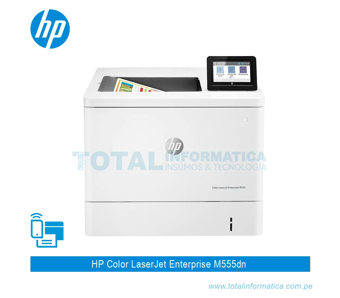 IMPRESORA HP LASERJET ENTERPRISE M555DN 7ZU78A, 40PPM, COLOR  - imagen 1