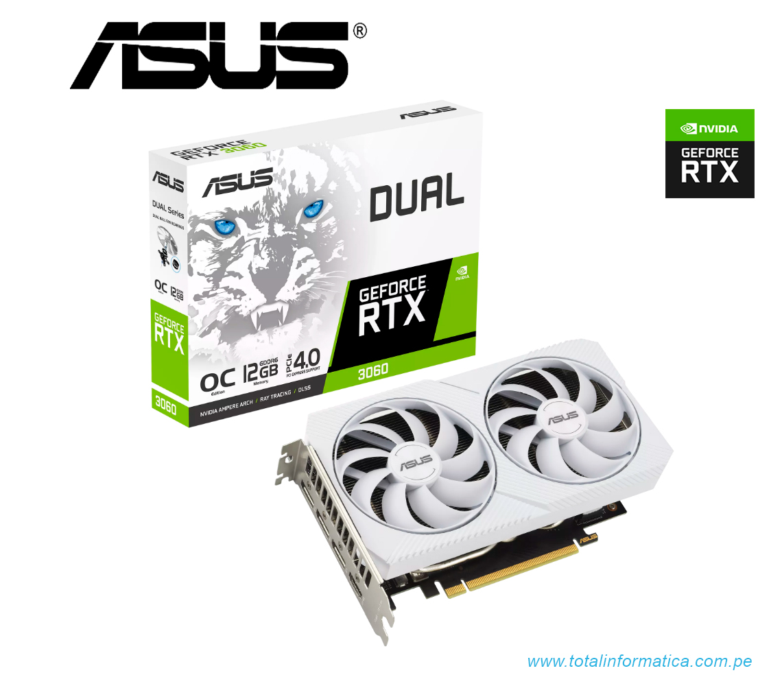 ASUS NVIDIA RTX3060-O12G-V2 2スロット設計｜PCパーツ