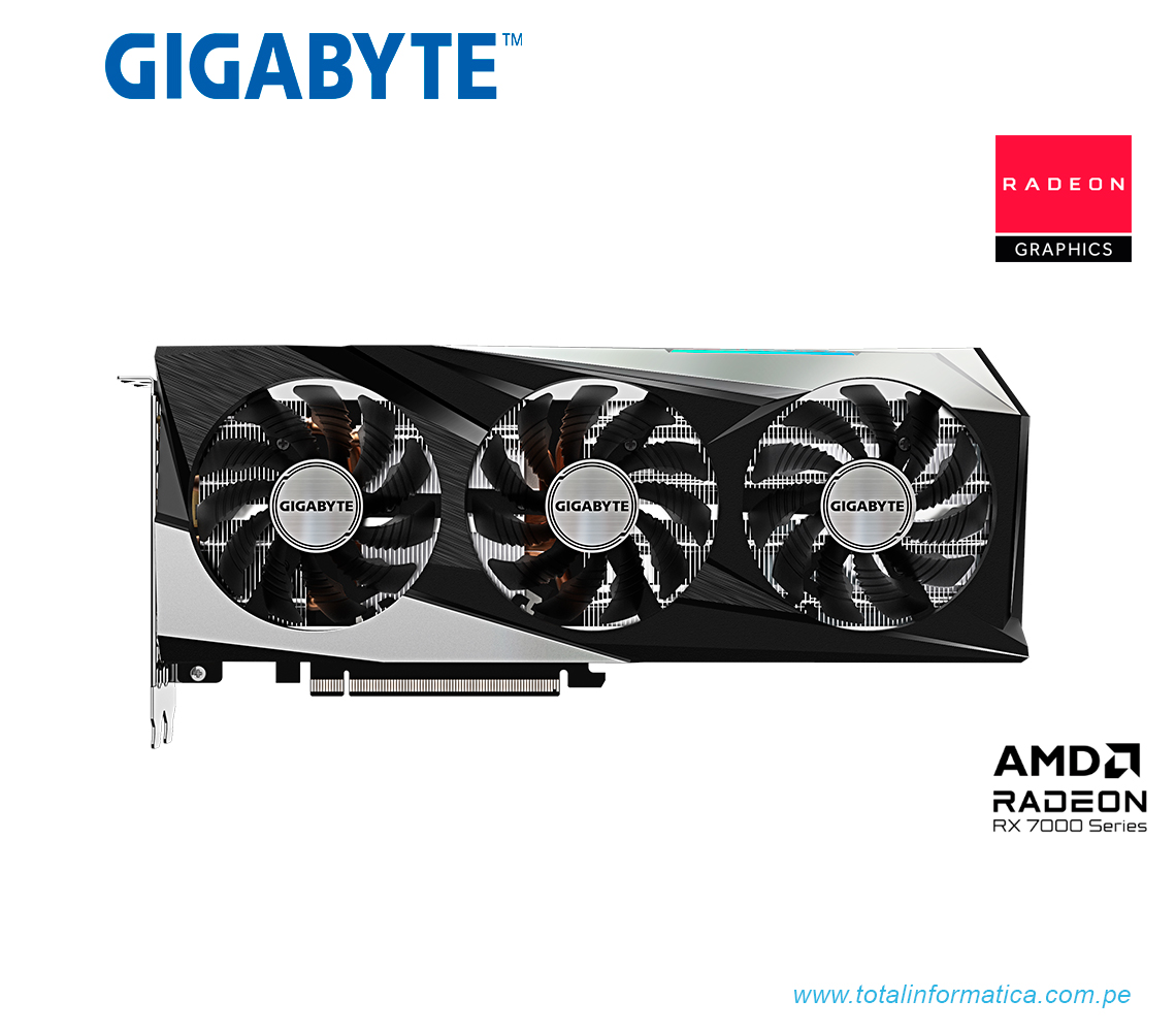 TARJETA GRAFICA GIGABYTE RX 7600 GAMING OC, 8GB DDR6, AMD RADEON