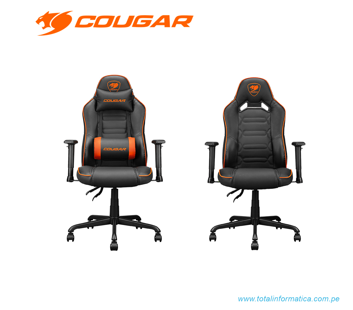 SILLÓN GAMER COUGAR FUSION S CGR-FUSSL: COMODIDAD Y DURABILIDAD METÁLICA(3MFSLORB.0001) - imagen 3