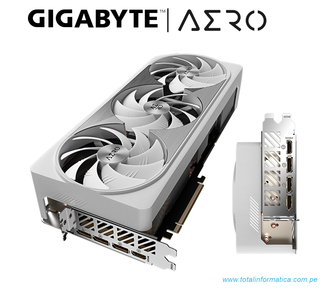 TARJETA GRAFICA GIGABYTE RTX 4080 SUPER AERO OC 16GB, 16GB GDDR6X, PCI-E 4.0(GV-N408SAERO OC-16GD) - imagen 2