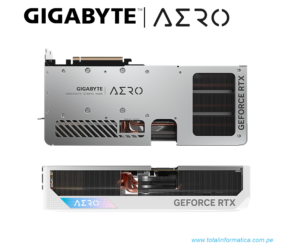 TARJETA GRAFICA GIGABYTE RTX 4080 SUPER AERO OC 16GB, 16GB GDDR6X, PCI-E 4.0(GV-N408SAERO OC-16GD) - imagen 3