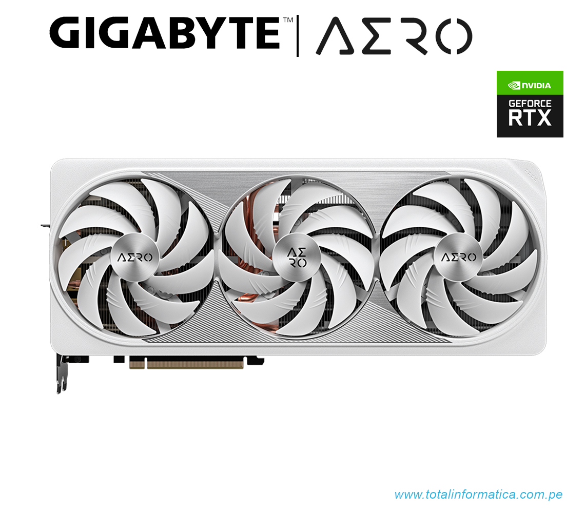 TARJETA GRAFICA GIGABYTE RTX 4080 SUPER AERO OC 16GB, 16GB GDDR6X, PCI-E 4.0(GV-N408SAERO OC-16GD) - imagen 1