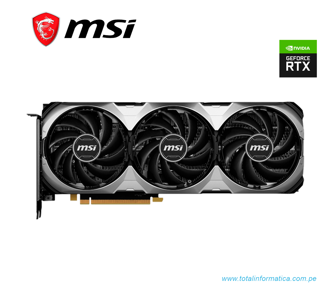 TARJETA GRAFICA MSI RTX 4060 TI VENTUS 3X 16G OC, 16GB GDRR6, PCI-E 4.0 ...