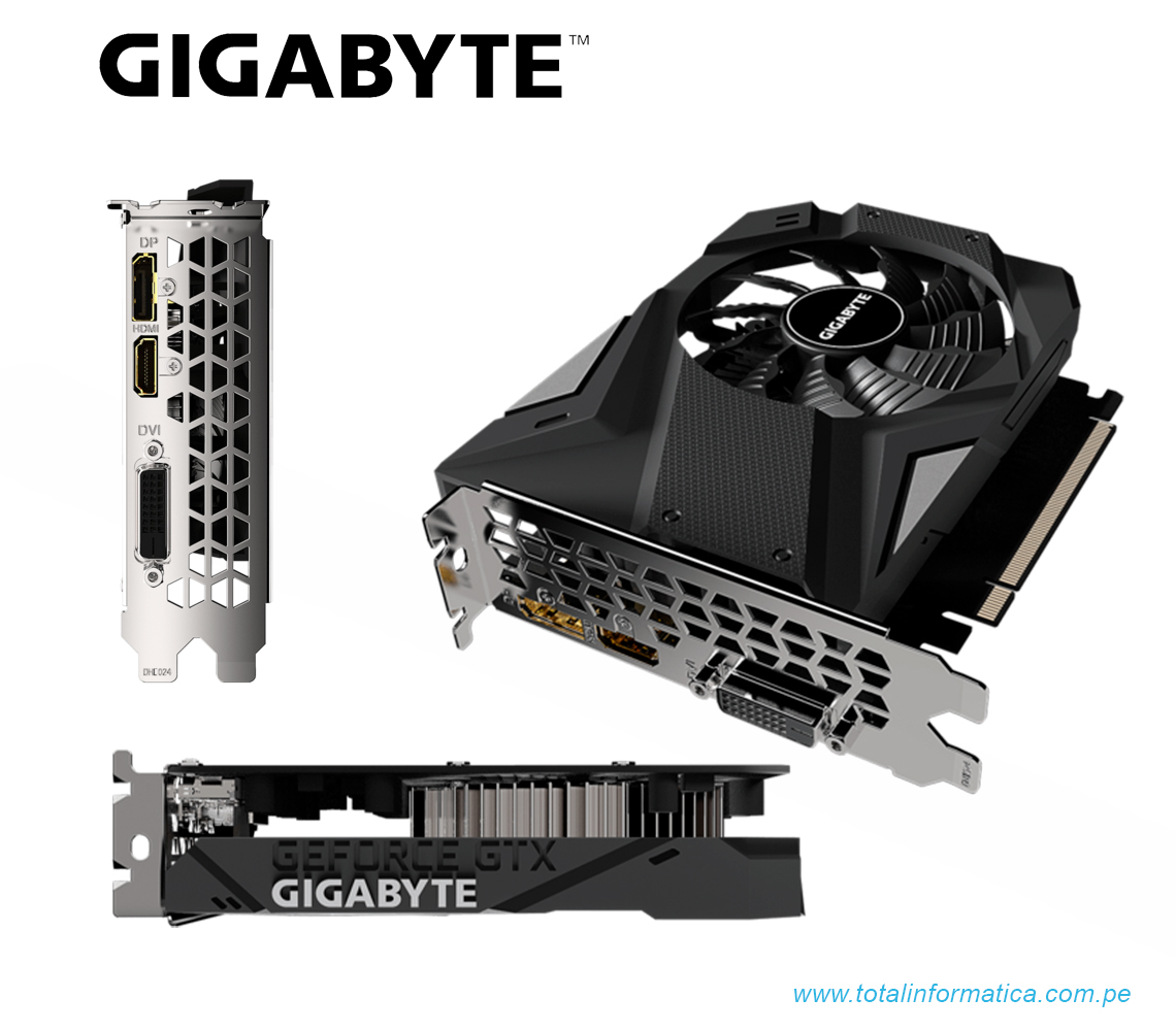 TARJETA GRAFICA GIGABYTE GTX 1650 OC , 4GB GDDR5, PCI-E 3.0(GV-N1656OC-4GD G40) - imagen 3