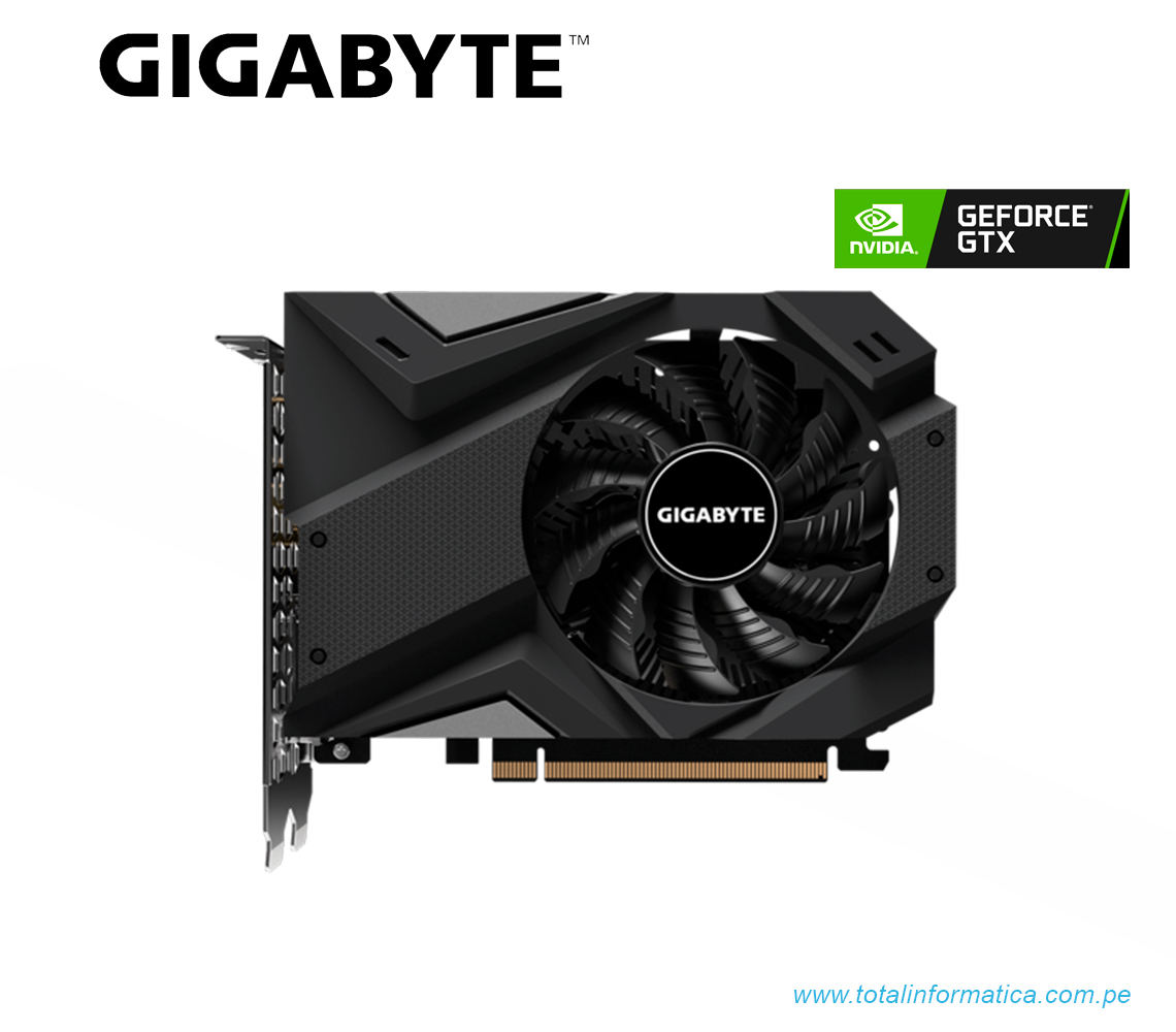 TARJETA GRAFICA GIGABYTE GTX 1650 OC , 4GB GDDR5, PCI-E 3.0(GV-N1656OC-4GD G40) - imagen 1