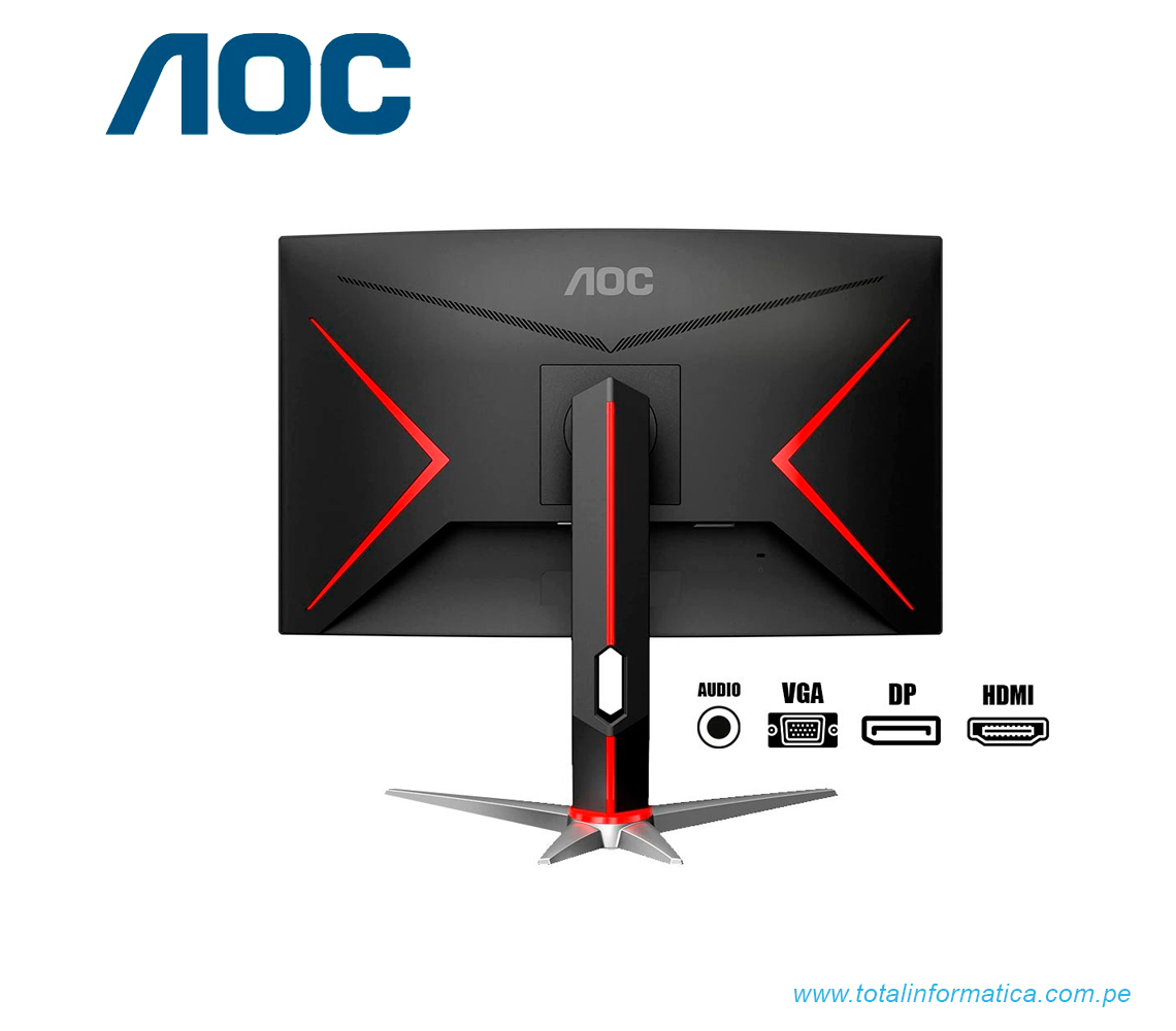 AOC MONITOR LED PARA JUEGOS AOC C27G2Z 27" CLASS FULL HD PANTALLA CURVA (685417131983) - imagen 2