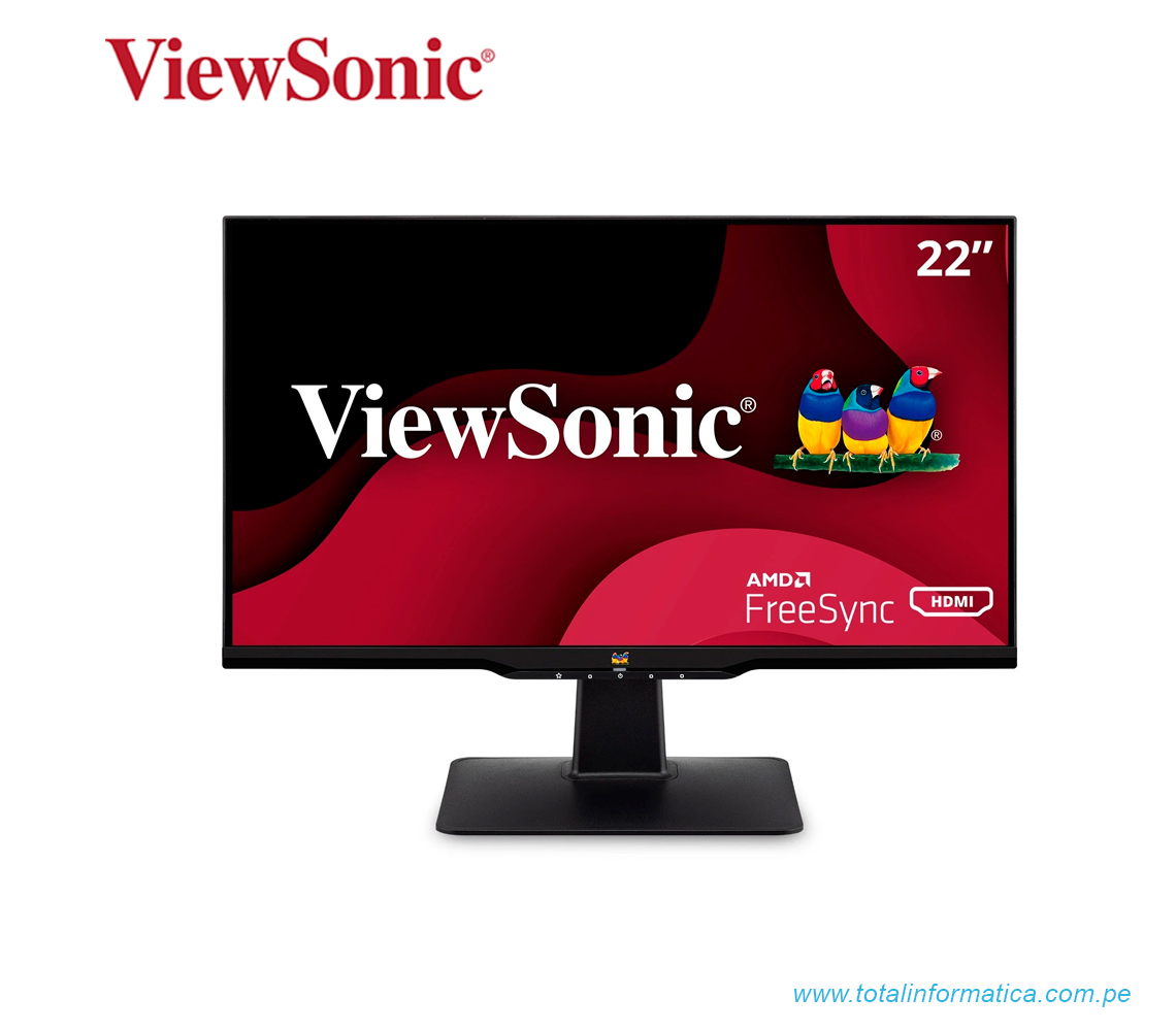 VIEWSONIC MONITOR LED VIEWSONIC VA2233-H 22" CLASS FULL HD - FREESYNC ...