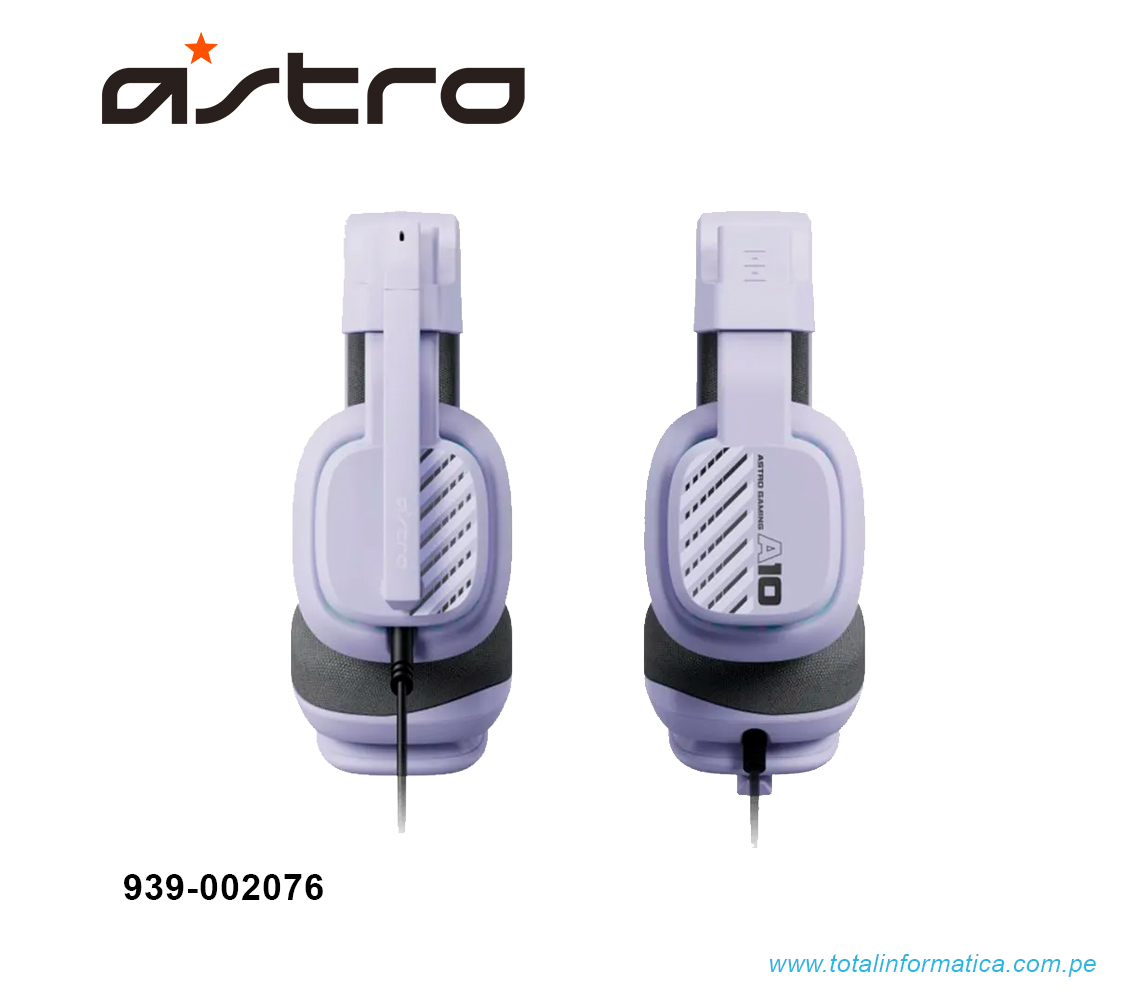 AUDIFONO CON MICRO ASTRO A10 G2 MULTI PLATAFORMA, PC/MAC/PS5/XBOX/SWITCH, LILA (939-002076) - imagen 3