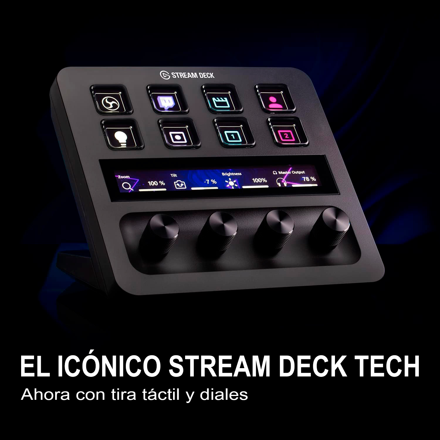 ELGATO STREAM DECK+, 8 TECLAS LCD PERSONALIZABLE, NEGRO(10GBD9901) - imagen 4