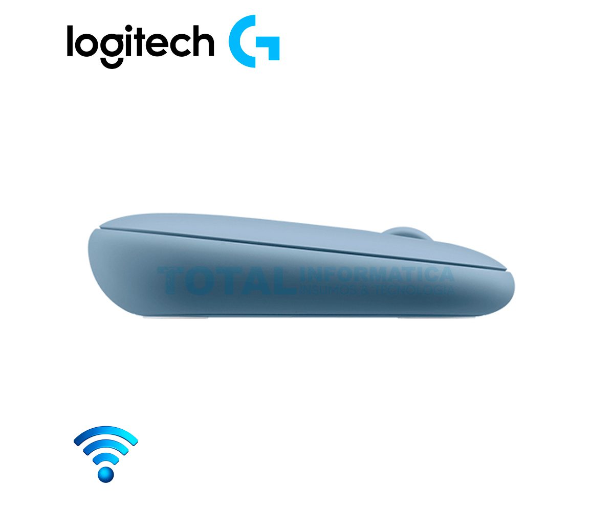 MOUSE LOGITECH PEBBLE M350 ( 910-005773 ) SILENCIOSO, INALÁMBRICO, BLUETOOTH, GRIS - imagen 3