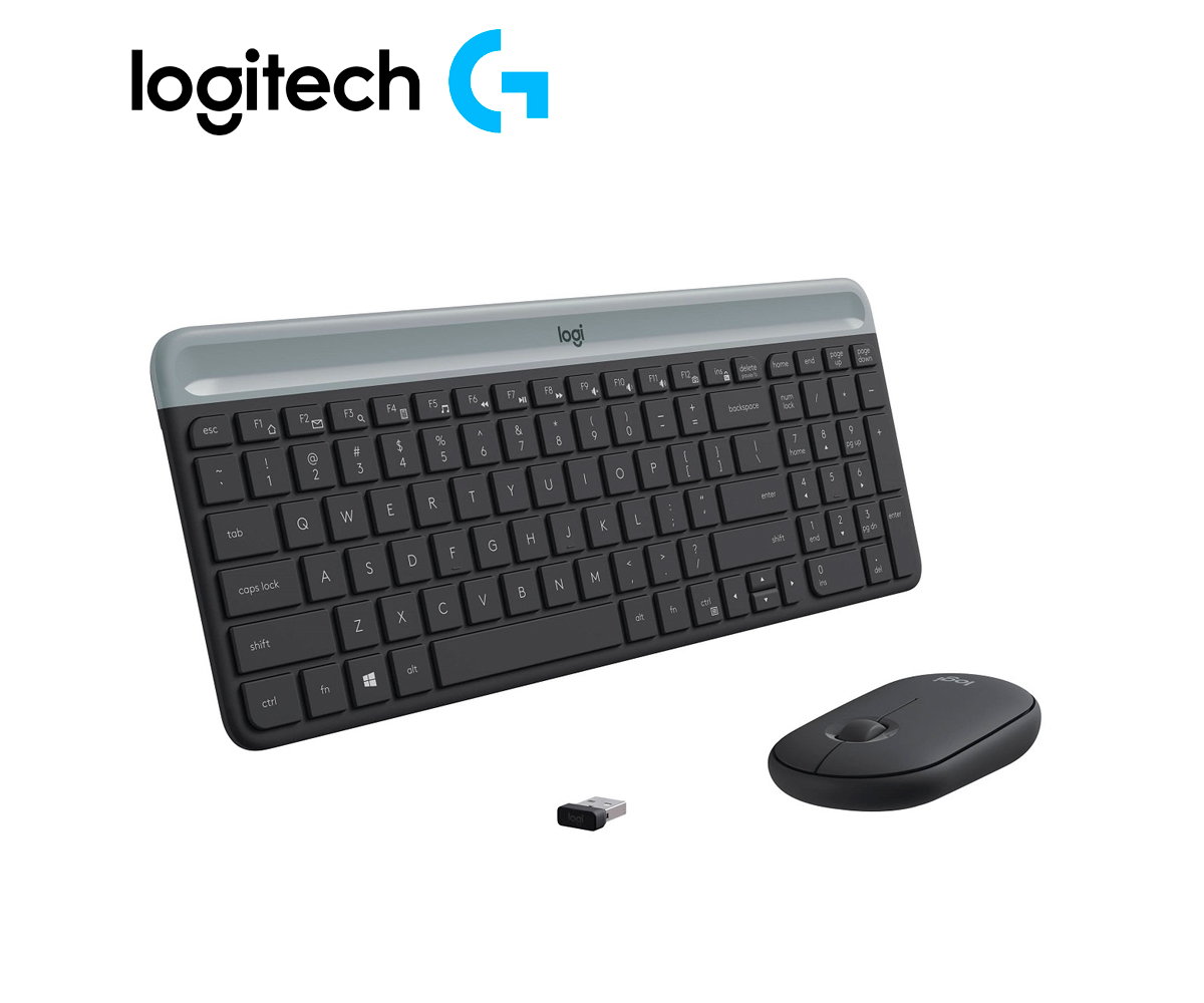 LOGITECH TECLADO + MOUSE MK470 (920-009266) INALAMBRICO, SLIM USB, NEGRO - imagen 2