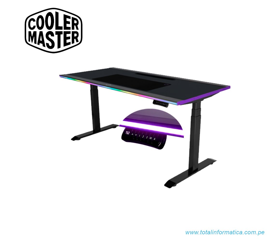 MESA/ESCRITORIO PARA JUEGOS COOLER MASTER GD160 (US) ARGB GAMING - imagen 2