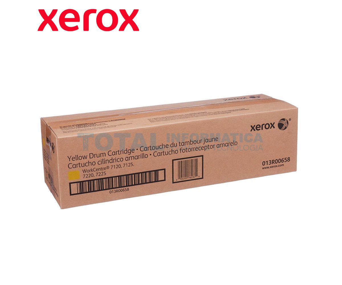 013R00658 Tambour Jaune pour imprimante Xerox WorkCenter 7120, 7125
