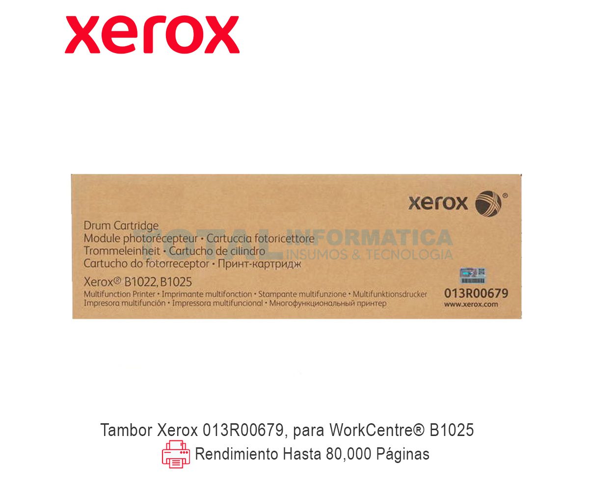 TAMBOR XEROX ( 013R00679 ) PARA B1025, 80K