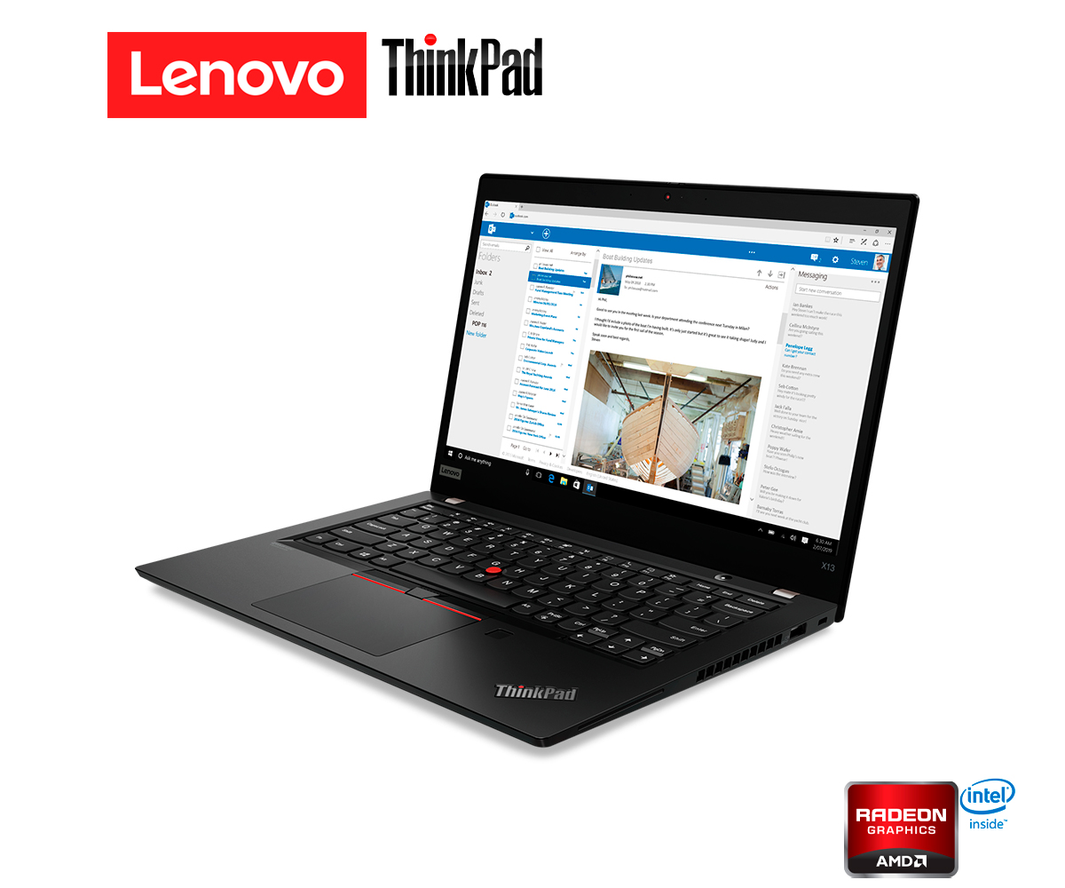 Lenovo ThinkPad X13 Gen 1 – Ryzen 5 Pro 4650U – 8 Go RAM – 256 Go SSD – Windows 10 Pro