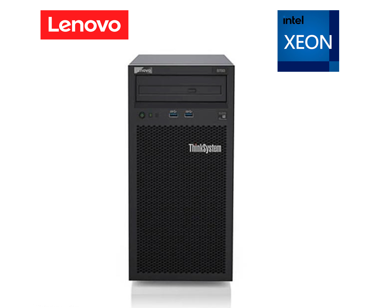 Serveur Lenovo ThinkSystem ST50 – Xeon E-2124G, 32Go RAM, 4x480Go SSD, Windows 2019