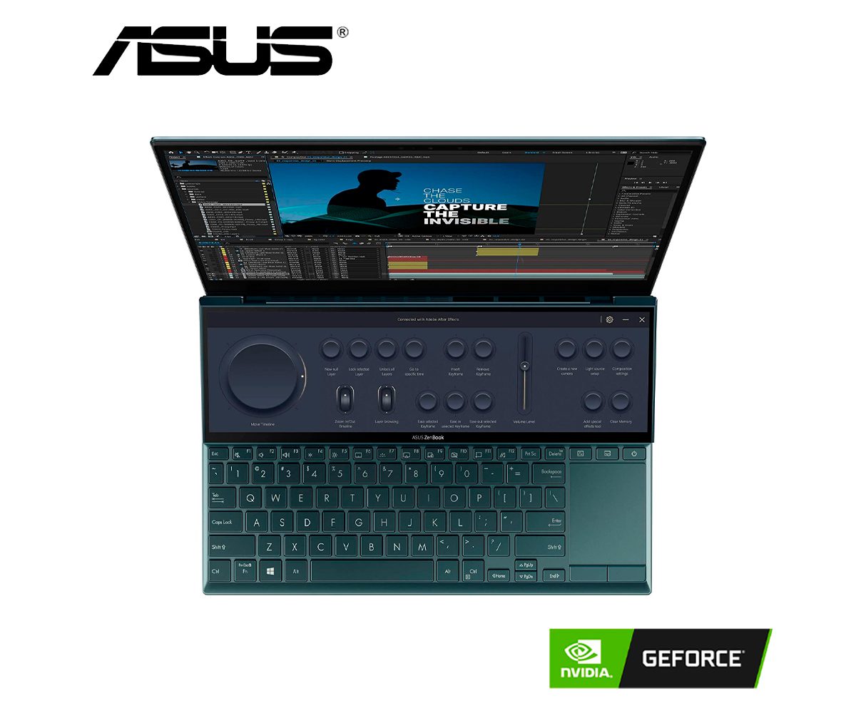 Laptop Asus Zenbook Duo 14 Ux482 Ux482egr Hy335w 14 TÁctil Fhd Core I7 1195g7 16gb Ram 1tb