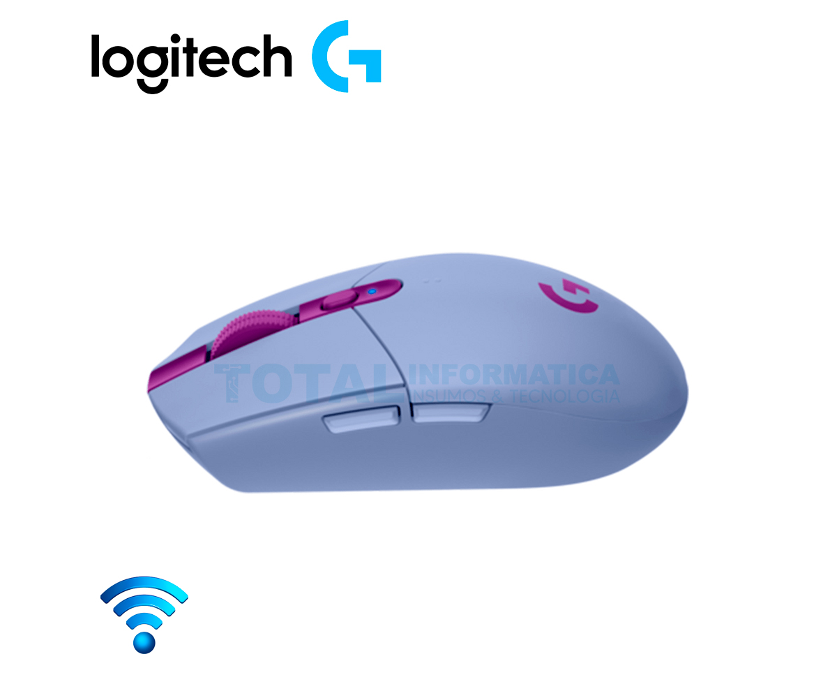 Logitech G305 LIGHTSPEED Wireless Gaming Mouse, Lilac (910-006020