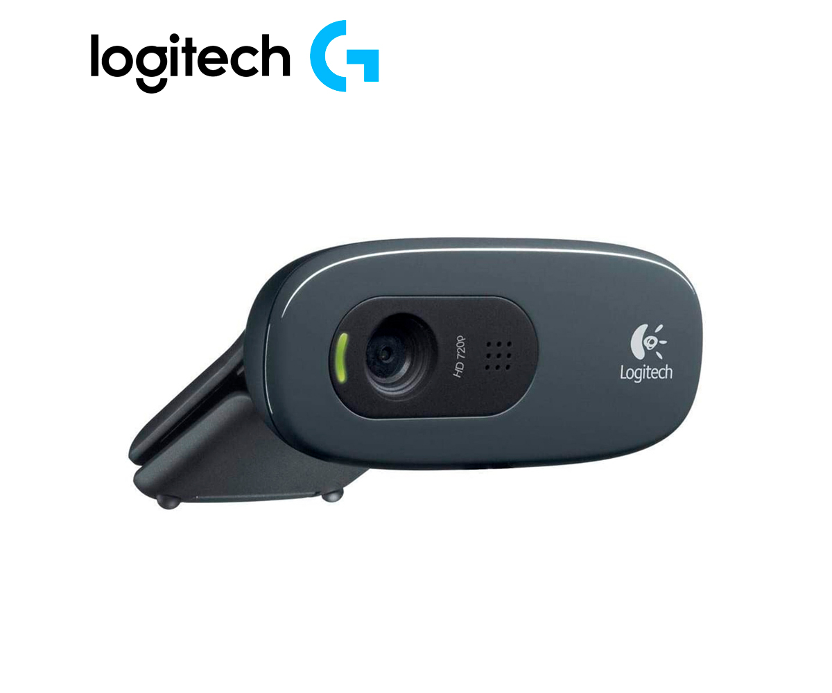  Logitech Cámara web C270 HD, 720p, videollamadas HD de